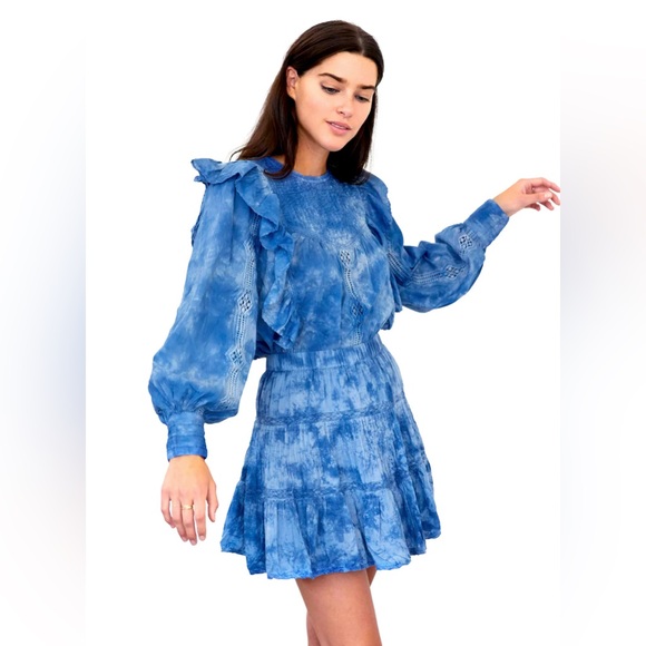 Allison New York Tops - Allison New York INDIGO GARMENT DYE Sara Top N273-42